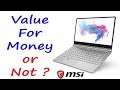 MSI Prestige i5 8th Gen & i7 8th Gen Laptops - My Opinion 🔥 [HINDI]