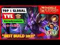 New Hero YVE Mobile Legend 2021 - YVE build and emblem set TOP 1 GLOBAL (AL Kid MLBB)