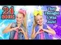 24 Hour Challenge as JoJo Siwa GONE WRONG!!! They Thought I Was the REAL JOJO!!!