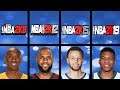 Every NBA League MVP Winners Overall Ratings in NBA 2K Games (NBA 2K - NBA 2K19)