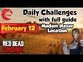 February 12 Red Dead Online Daily Challenges Today & Madam Nazar Location - RDR2 Daily Challenges