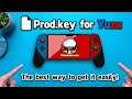 How to get Prod.key FW 14.1.2 for Yuzu, Switch Emulator Easily, Freely. The Best way to get prod.key