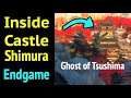 Inside Castle Shimura in Endgame of Ghost of Tsushima (Return to Castle Shimura After Ending)