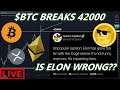🔴Live BTC TO $50K? DOGE, ETH, ADA, XRP AND MORE | LIVE CRYPTO ANALYSIS