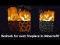 Minecraft blocks that can make flame to burn forever; Netherrack, and Bedrock?