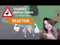 My reaction to the Untitled Goose Game Official 2-Player Mode Trailer | GAMEDAME REACTS