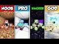 NOOB vs PRO vs HACKER vs GOD : FAMILY TUNNEL ESCAPE CHALLENGE in Minecraft! (Animation)