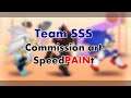 Run, Team SSS! [SpeedPAINt] Commission art