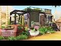 RUNAWAY TEEN TINY HOUSE 🎍 | The Sims 4 | Speed Build