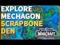 Scrapbone Den Explore Mechagon WoW Location