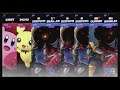 Super Smash Bros Ultimate Amiibo Fights – Request #15273 Kirby & Pichu vs Mii army