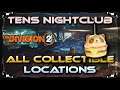 Tens Nightclub Classified Assignment All Collectible Locations Burger backpack Trophy The Division 2