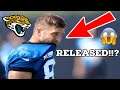 Tim Tebow RELEASED by The Jacksonville Jaguars!!