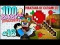 100 BABY CHALLENGE 👶🍼 (#16) - ¡COCINANDO Manzanas de CARAMELO! 🍎 - MINECRAFT