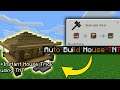 How to make an Auto Build House TNT in Minecraft using Command Block Tricks!