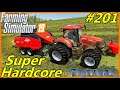 Let's Play FS19, Boulder Canyon Super Hardcore #201: Baling The Hay!