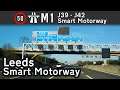 M1 Smart Motorway near Leeds and Wakefield (J39 - J42)