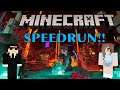 Minecraft Speed Run First Try! - Minecraft