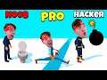 NOOB vs PRO vs HACKER i FAIL WALKS (SJUKT kul mobilspel)