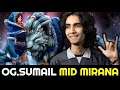 OG.SUMAIL Mid Mirana — 16min Game 100% Outplay