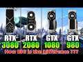 RTX 3080 vs RTX 2080 vs GTX 1080 vs GTX 980 | PC Gameplay Tested