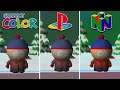 South Park (1998) Gameboy Color vs PS1 vs Nintendo64 (Which One is Better?)