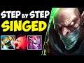 STEP BY STEP TUTORIAL OF HOW TO CLIMB TO HIGH ELO WITH SINGED - League of Legends