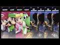 Super Smash Bros Ultimate Amiibo Fights – Request #15311 Mario & co vs Mii DLC