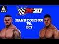 WWE 2K20 Gameplay - Randy Orton vs  EC3 - First Blood Match
