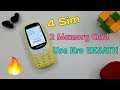 4 Sim 2 Memory Card Wala Phone 🔥 | Salora Kiano 4 Sim Keypad Phone Unboxing & Review
