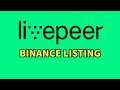 BINANCE WILL LIST Livepeer (LPT) Open Video Streaming Infrastructure open for trading for LPT/BTC