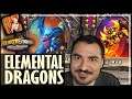 DRAGONS + ELEMENTALS? WHY NOT! - Hearthstone Battlegrounds