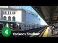 [HD] 60fps 4 Line Trains at 161st Yankees Stadium
