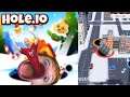 Hole.io Gameplay and Review (iOS and Android Mobile Game)