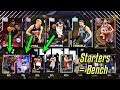 i used the EXACT SAME starters and bench in nba 2k19 myteam....