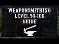 New World - Level 50-100 Weaponsmithing Guide!