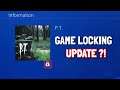 *PS4 UPDATE* - Game locking update 1.01? (PS4 PT Update glitch? )
