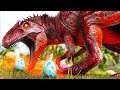Roubando OVOS dos Colossais Alpha Giganotosaurus +! (Super Mods)(Dinossauros) Ark Survival Evolved