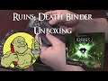 Ruins: Death Binder - Kickstarter Unboxing!