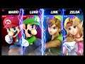 Super Smash Bros Ultimate Amiibo Fights – Request #19759 Mario & Luigi vs Link & Zelda