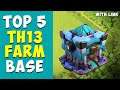 TOP 5 TH13 FARM BASE WITH LINK 2021 | Anti Everything | Clash of Clans