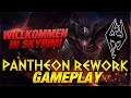 WILLKOMMEN IN SKYRIM! Pantheon Rework PBE Gameplay [League of Legends]