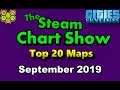 Cities Skylines Top 20 Maps - Steam Chart Show for Maps - September 2019 - M016