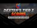 DEXTERS TIER 3 SCRIMS LIVE 🇮🇳 || DEXTER ESPORTS PUBGM || CASTED BY  FINALCALL