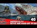 God Of War 4 - New Game+ Walkthrough Part 40 - Boat into the Serpent's Mouth | Give Me God of War