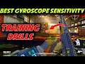 How To Find Out Best Gyroscope Sensitivity In COD Mobile | Top 3 Training Mode Drills