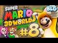 Lets Play Super Mario 3D World Deluxe - Part 8 - P-Switch Bridge