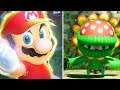 Mario Tennis Aces - Intro Animation + Pinata Plant Battle