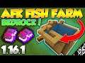 Minecraft AFK Fish Farm Tutorial 1.16 WORKING Treasure! BEDROCK