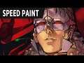 speed paint - Full Frontal フル・フロンタル  Mobile Suit Gundam